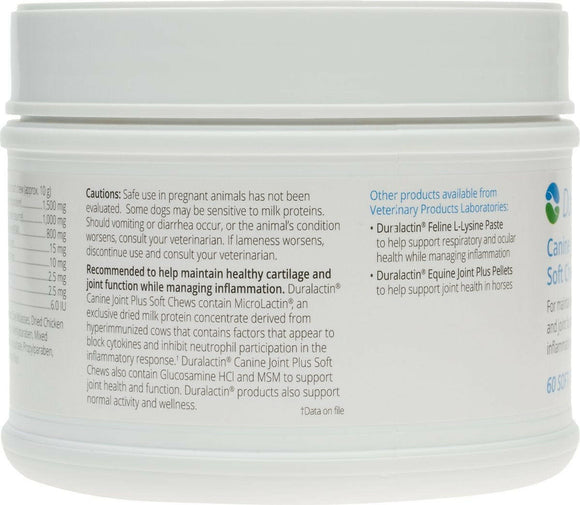 Duralactin Canine Joint Plus Soft Chews
