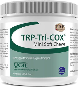 TRP-Tri-Cox Joint Support for Small Dogs & Puppies (120 mini soft chews)