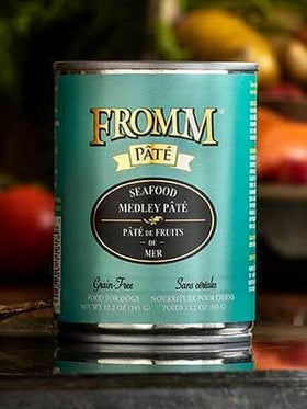 Fromm Pate Dog Seafood Medley 12.2 oz (Case of 12)
