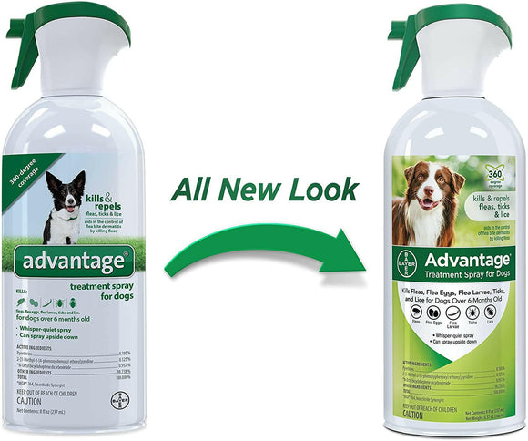 Advantage Flea Treatment Spray for Dogs