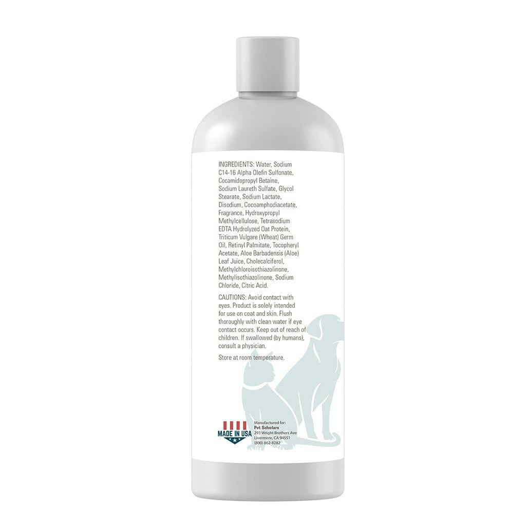 Pet Scholars Oatmeal & Aloe Shampoo Skin Soothing, Itch-Relief (16 fl oz) - 0