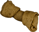 Peanut Butter Knotted Rawhide Bone