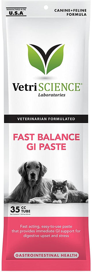 VetriScience Fast Balance G.I. Past Gastro Intestinal Support for Cats & Dogs (35 cc)