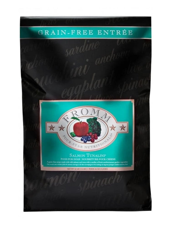 Fromm Four Star Dog Grain Free Salmon Tunalini 12 lb