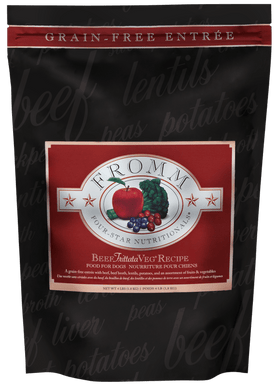 Fromm Four Star Grain Free Beef Frittata Veg Dry Dog Food - 0