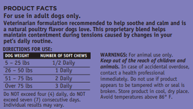 Vet Worthy Calming+ Hemp Soft Chews (30ct) - 0