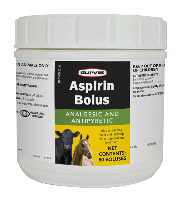 Durvet Aspirin Bolus (50 ct)