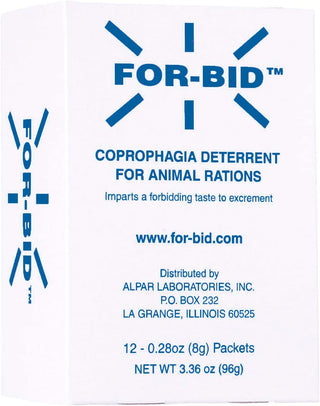 For-Bid Coprophagia Deterrent
