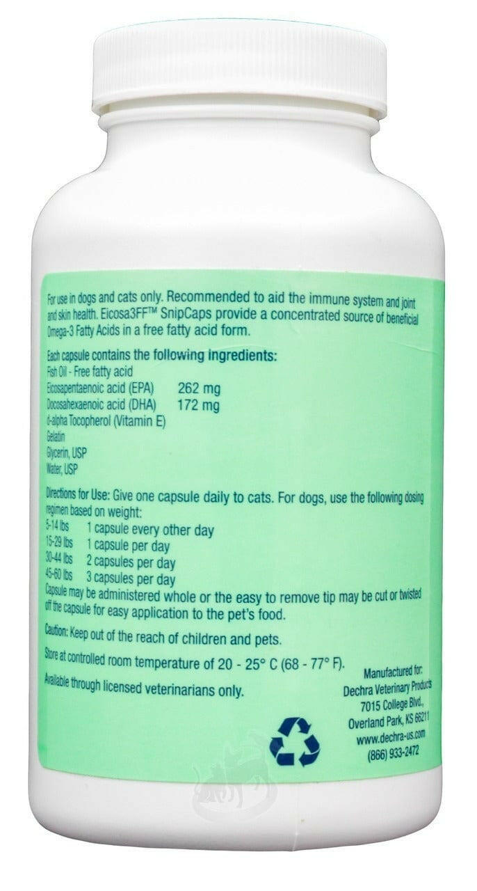 Eicosa 3FF Snip Caps for Small Dogs & Cats (up to 60 lbs)