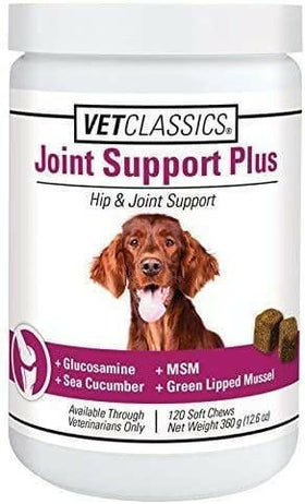 Vet Classics Joint Support Plus for Dogs (120 Soft Chews)