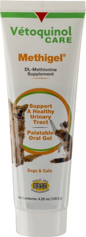 Methigel Urinary Supplement for Cats & Dogs (4.25 oz tube)