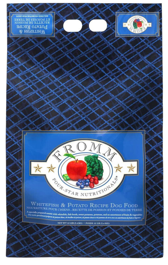 Fromm Four Star Whitefish and Potato Dog 12 lb