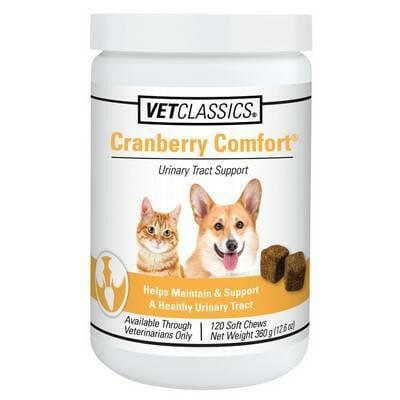 Vet Classics Cranberry Comfort Soft Chews for Dogs & Cats