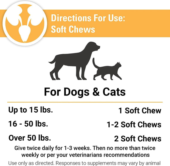 Vet Classics Cranberry Comfort Soft Chews for Dogs & Cats