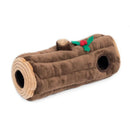 ZippyPaws Holiday Burrow Dog Toy, Yule Log-3