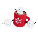 ZippyPaws Holiday Burrow Dog Toy, Hot Cocoa-1
